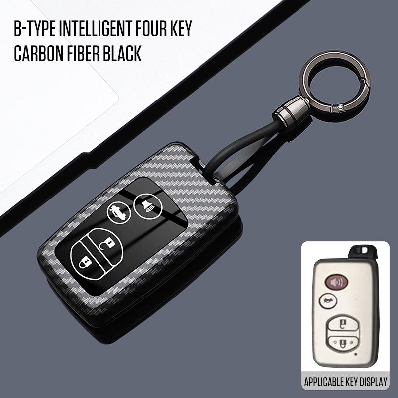 Premium Key Cover for Toyota Land Cruiser, Prado, Prius