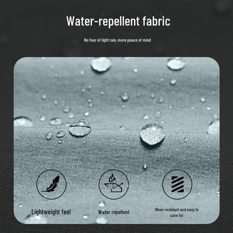 Men's Quick-Dry Windbreaker: Waterproof, Windproof, and Hooded Jacket for Spring and Autumn Running, Cycling, and Outdoor Sports.