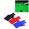 1 Stück Billard Elastische Rutschfeste Snooker Queue Pool Schützen Drei Finger Handschuhe Werkzeug