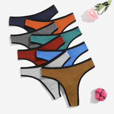 Nuovo Perizoma da Donna in Puro Cotone a Ritiro Traspirante a Doppio Strato a Vita Bassa per Primavera ed Estate