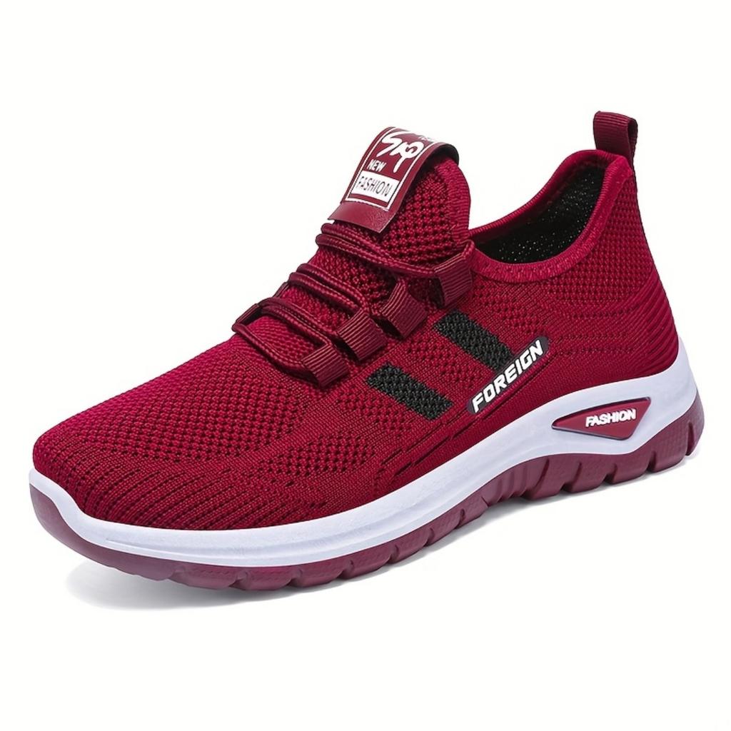 Nouvelles Chaussures Simples à Bouche Peu Profonde pour Femmes Chaussures Décontractées Respirantes Chaussures pour Femmes Polyvalentes Semelle Souple Ne Fatiguant Pas les Pieds, Chaussures de Sport Décontractées pour Femmes