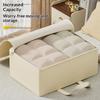 Wardrobe Organizer Non Woven Fabric Storage Bag Large Capacity Thick Dustproof Moisture Proof for Clothing Blankets
