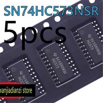 5PCS Original SN74HC573NSR HC573  SOP20 5.2MM Latch Chip IC Technology Is 5.2 MM, Chip Registers, Absorbing Tri-state Output