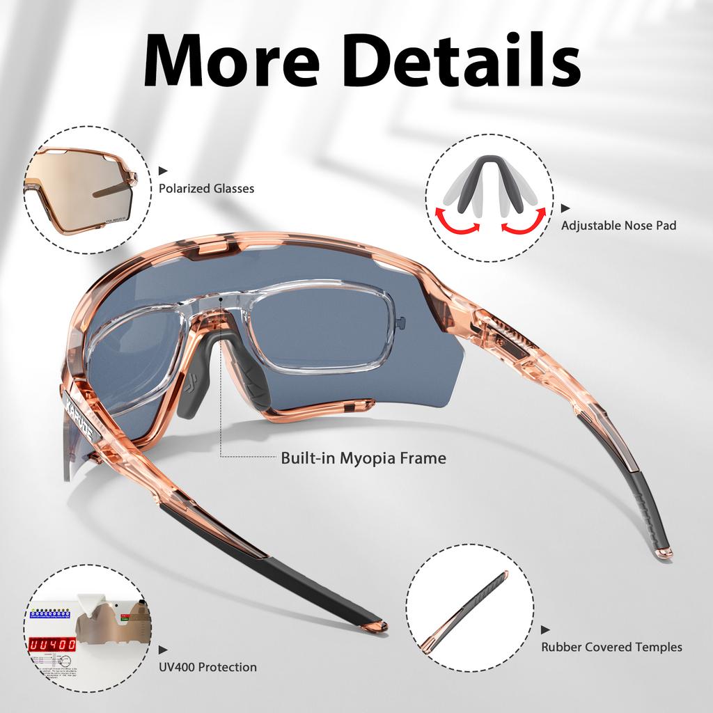Cycling Glasses MTB Bike Sunglasses UV400 Road Pochromic Bicycle Equipment Outdoor Sport Fishing Accessories