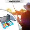 Detachable Compartments Fishing Lures Box Baits Case Fishing Tackle Storage Trays Hook Organizers Water Proof Lures Box