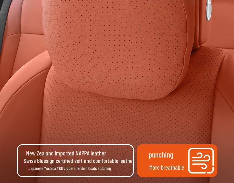 Deep Blue S05 Headrest: Lumbar & Neck Support Pillow for Car Interiors