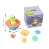 LED Light Light up Bath Toys Cartoon Crocodile Bath Toy Gifts Spray Water Crocodile  Bath Time