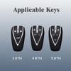 Zinc Alloy Car Key Case Cover For Changan Eado Unit Cs35Plus Cs55Plus Cs75Plus Smart Protected Keychains Interior Accessories