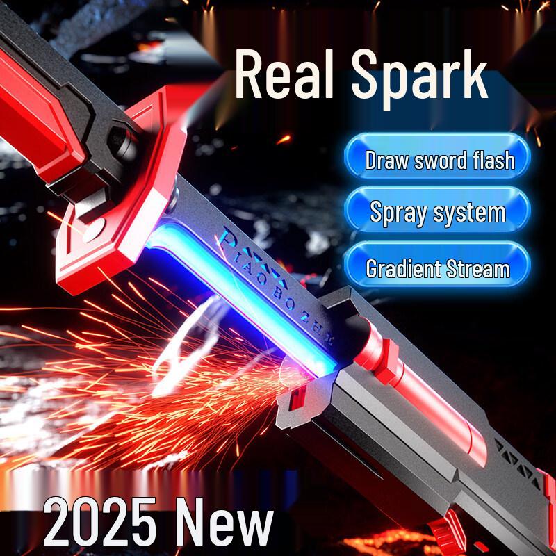 Snaen Kids Transformer Light-Up Toy Swords