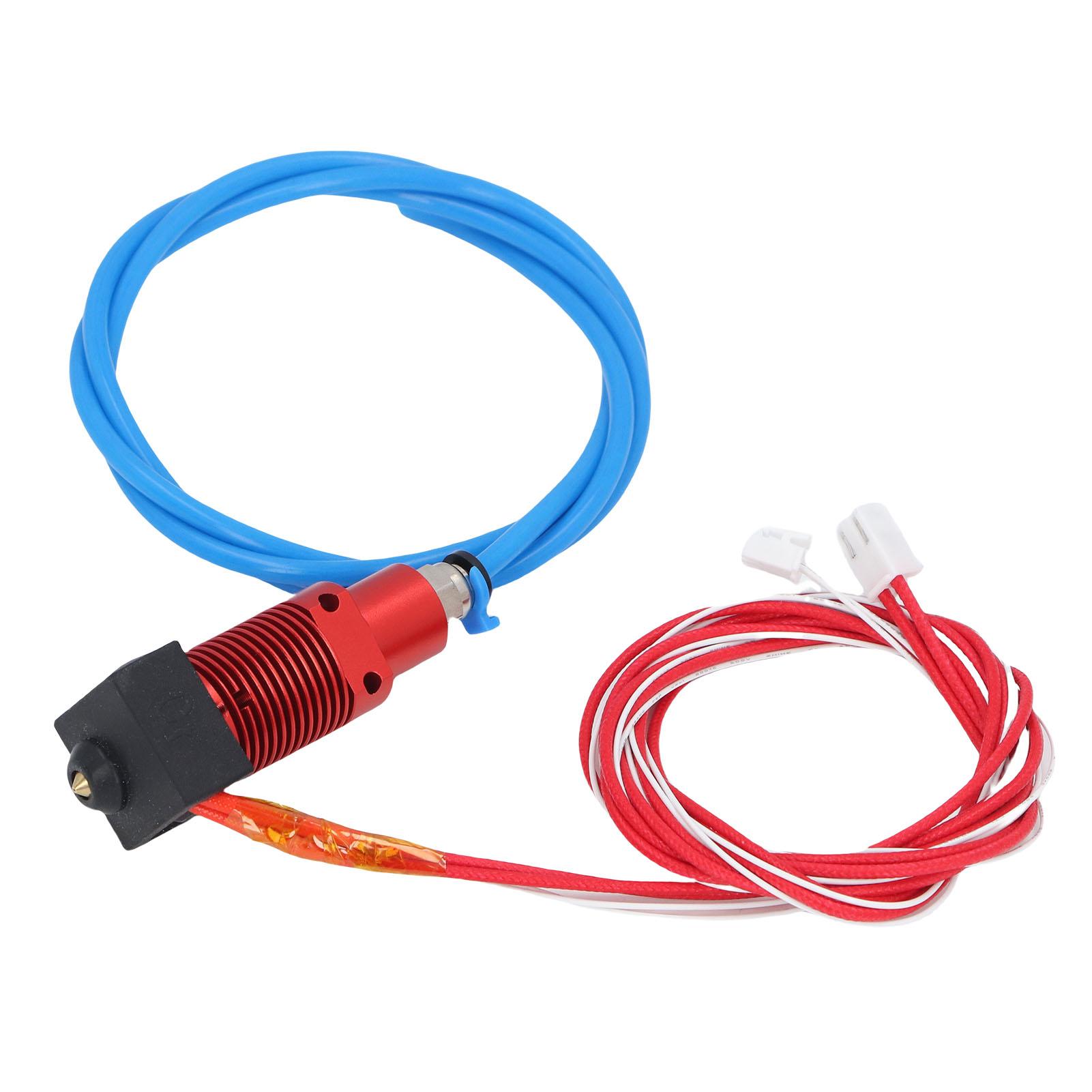 

Hotend Kit Replacement for CR 10S Pro 3D Printer 0.4mm Nozzle 24V 40W Aluminum Heating Block Extruder Hot End Kit
