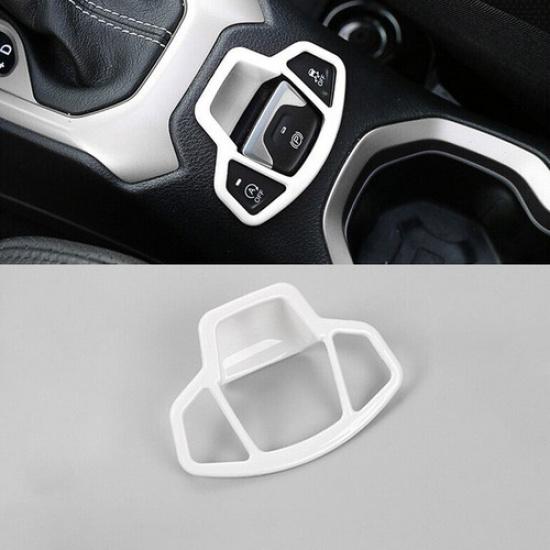 Car Console Electronic Handbrake Switch 1* For Jeep Renegade 2016+ Bright White