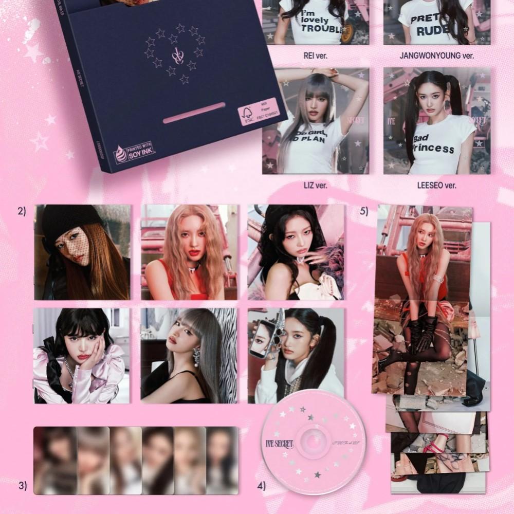 IVE [IVE SECRET] 4º Mini Álbum DIGIPACK