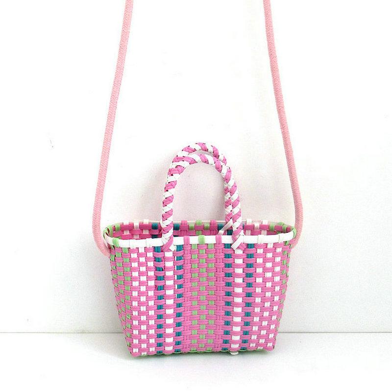

Korean Style Weaving Beach Bag Summer Women s Basket Bag New Hand-woven Shoulder Bag Outdoor Without Rope-Color 6