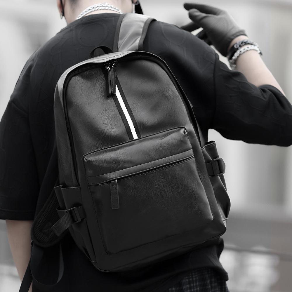 Casual Backpack Trend Sports Travel Computer Men'S Bag Men'S Backpack Korean Version Student Schoolbag Tide