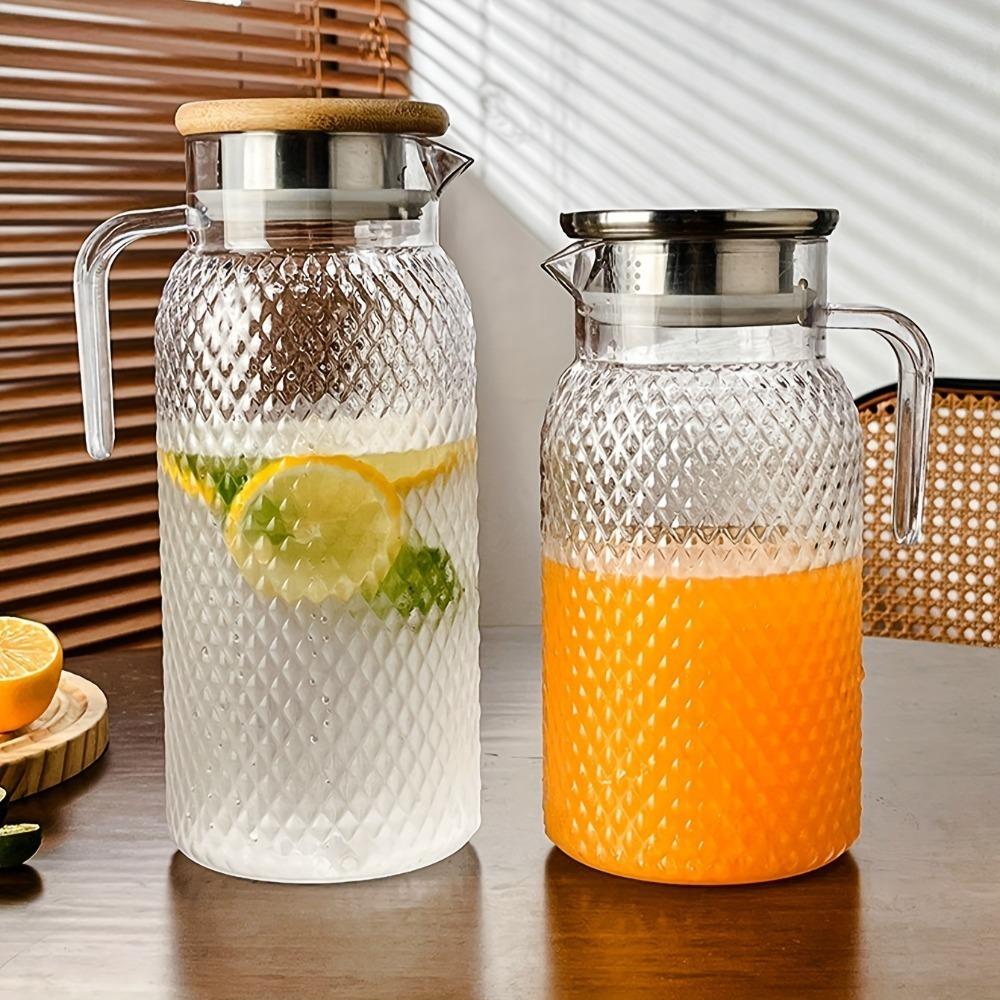 V-shaped Diversion Port Cold Water Jug Large Capacity Juice Jug Cold Water Kettle  Fridge