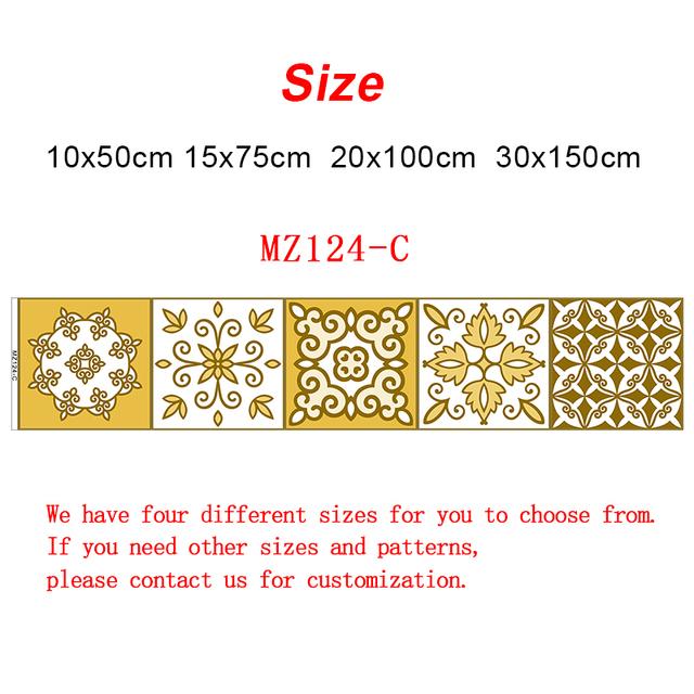 

10/15/20/30 см желтая полоска плитки стикер на стену ванная комната кухня лестница шкаф украшения обои пилинг палка виниловая художественная роспись 20cmX100cmX1pc