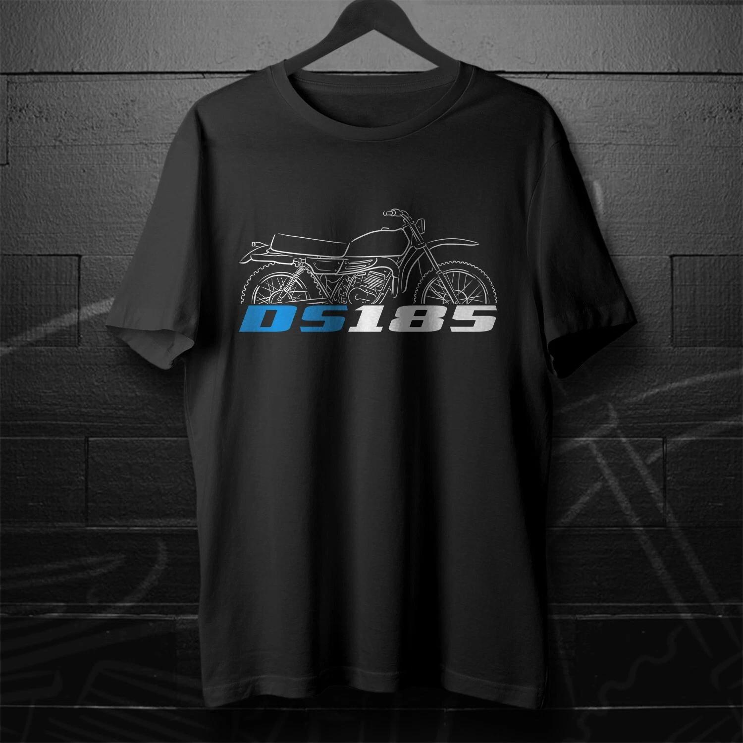 

Black men s and women s T-shirt Suzuki DS185 1977-1981 - Motorcycle S