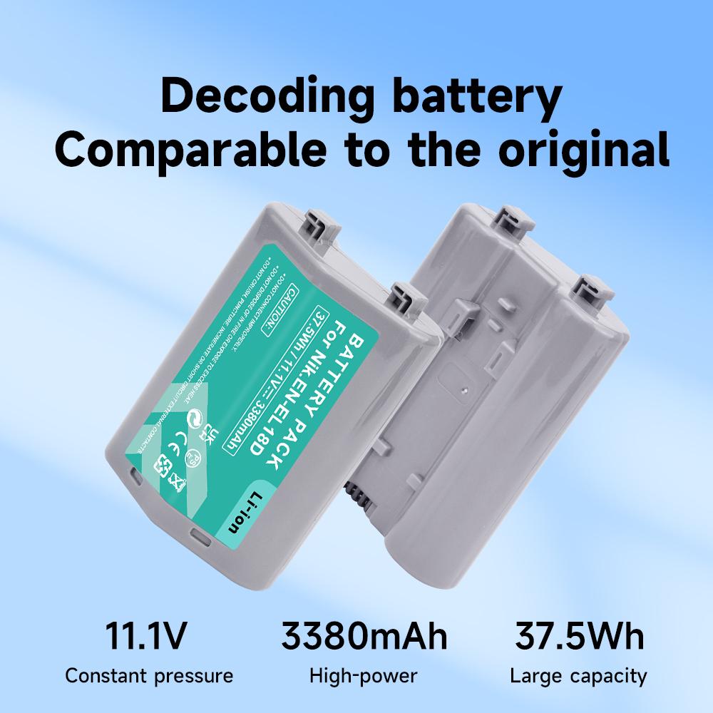 PALO EN-EL18a EN-EL18 EL18D Camera Battery for Nikon EN EL18a, EN EL18, D850, D800, D800E, D4, D4S, D5, D6 Camera Accessories