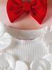 Girls' Long Sleeve Dress & Headband Set with 3D Flowers