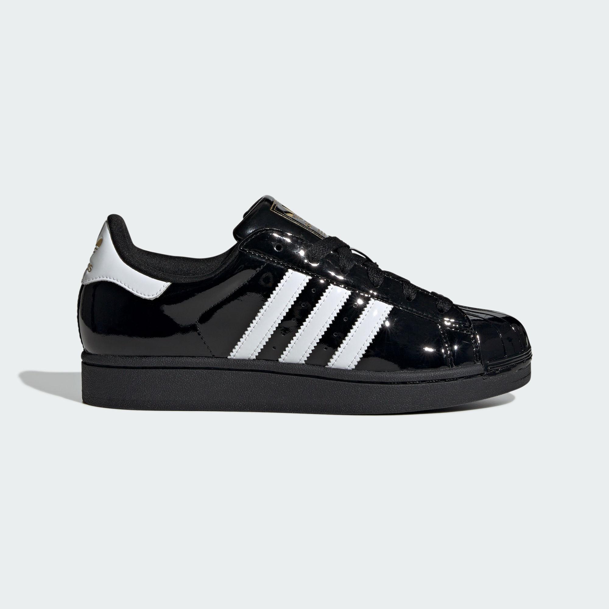 adidas Superstar II Core Black Cloud White Gold Metallic (Women s) 37