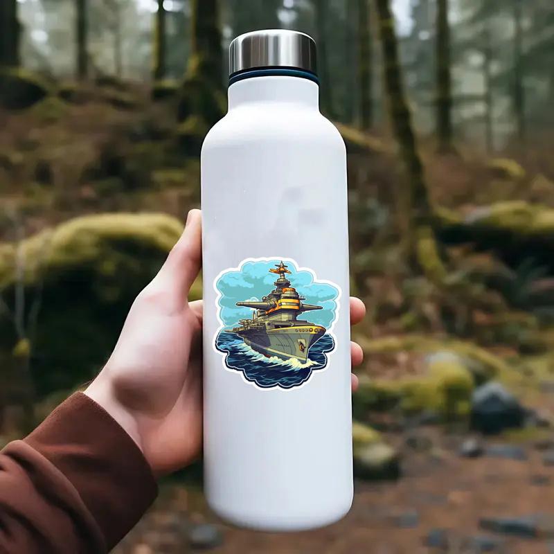 Navigator Carrier Fleet Stickers Durable for Laptop, Car, Luggage, Skateboard & More - Perfect for Teens, Adults, Creative Decor & Gifting