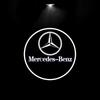 2 Pezzi Luce di Benvenuto con Logo LED per Portiera Auto Per Mercedes Benz AMG Classe A C E GLC GLA GLE GLB W177 W205 W212 W213 X253 X156 W166 X247