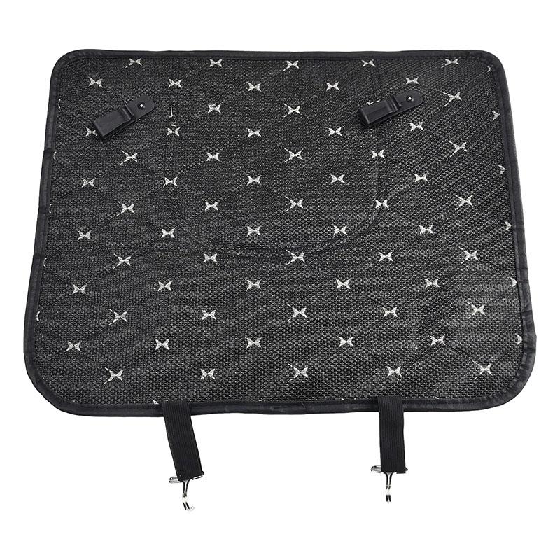 Car Anti-kick Pad Interior Leather Auto Seat Back Protector Pads Anti Scratch For KIA rio ceed sportage cerato soul sorento k2 k5 flip
