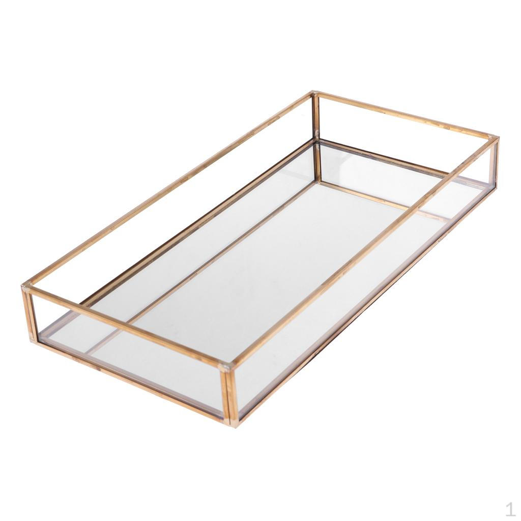 Glas Terrarium Geometrisk Planteringskärl Bordsskiva Dekoration