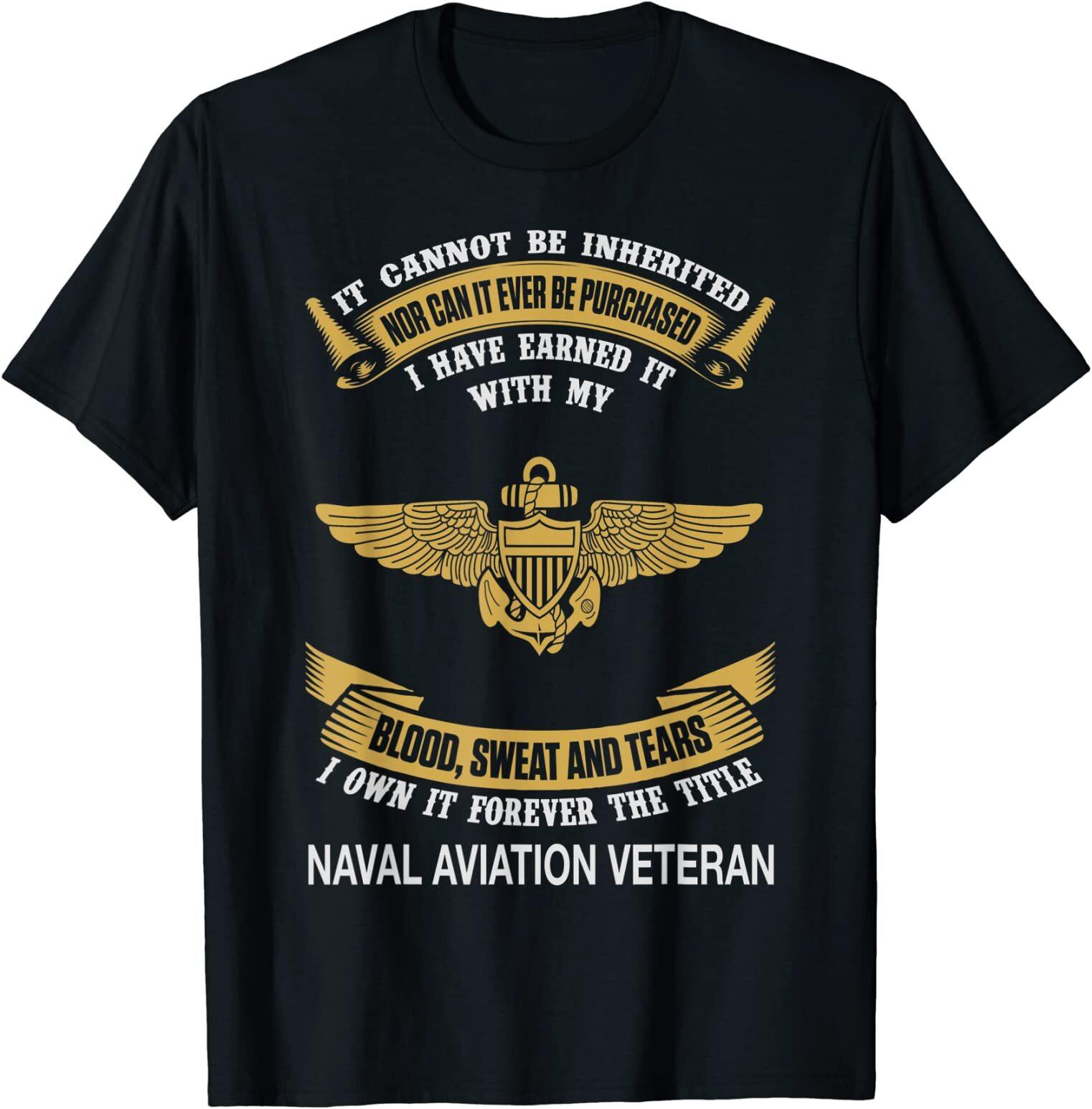 NEW LIMITED Us Naval Aviation I Own It Forever The Title Great Tee T-Shirt S-3XL XXL