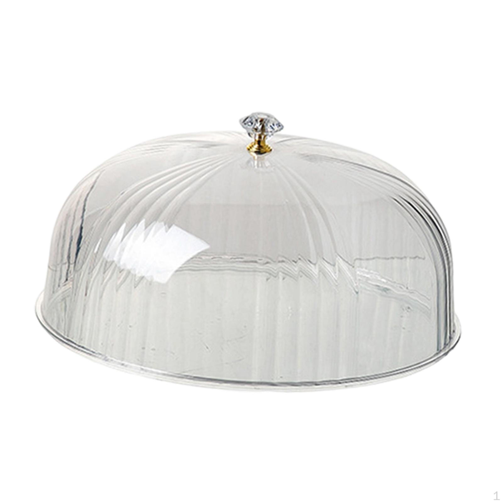 

Cake Dome with Handle Freshness Keeper Dust Protection PP Material Easy Cleaning for Kitchen Dining белый