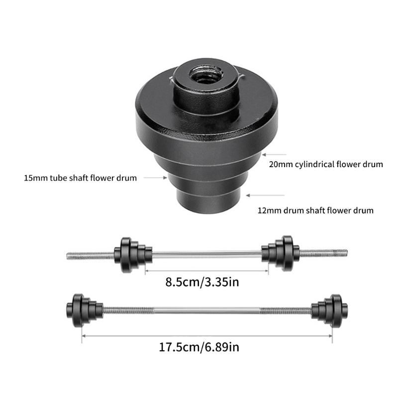 Aluminum Alloys Bike Barrels Shafts Hub Fixing Rod Bicycles Thru Axles Adaptors Hub Converter Bicycles Repair Tool Enduring