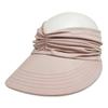 Beach Empty Top Sun Hats Women Girls Wide Brim Visor Hat Summer UV Protection Sunscreen Caps Outdoor Sports Fashion Baseball Cap