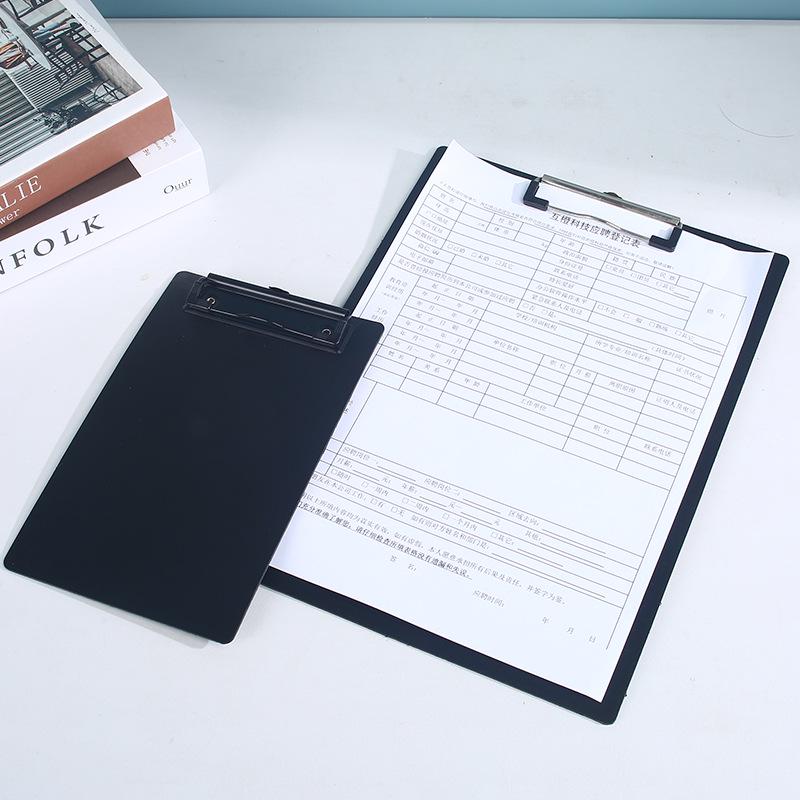 A4/A5 Thickened Plastic Clipboard Folder - Office Writing Mat & Document Holder