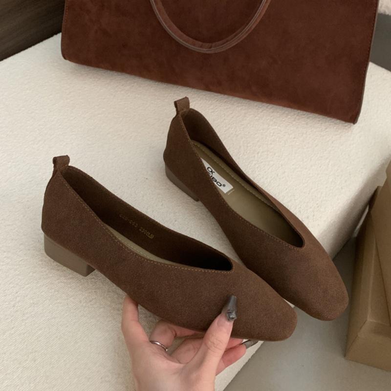 

Fashion Bailamos 2025 Spring New Brand Women Flats Round Toe Shallow Slip On Ladies Casual Ballet Shoes Soft Leather Eelgant Balle Shoes 39