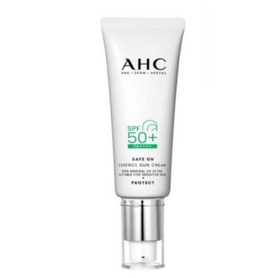 AHC Safe On Essence Sun Cream SPF50+ PA++++ Hydrating & Broad-Spectrum Sunscreen 50ml