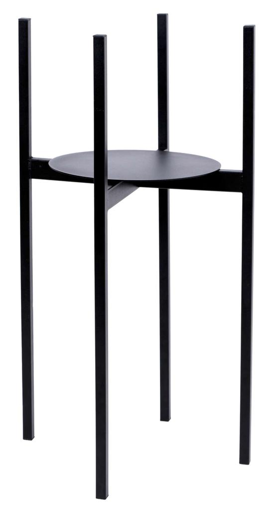 Kwietnik Stojący Loftowy Torre 70 Cm Czarny