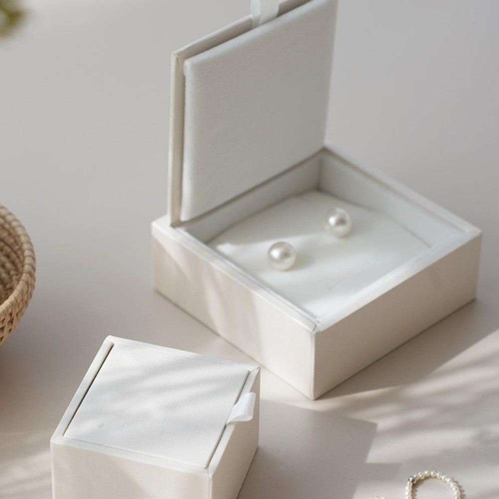 Display Organizer Jewelry Packaging Box Satin Earring Organizer Box Elegant Jewelry Box  Earring