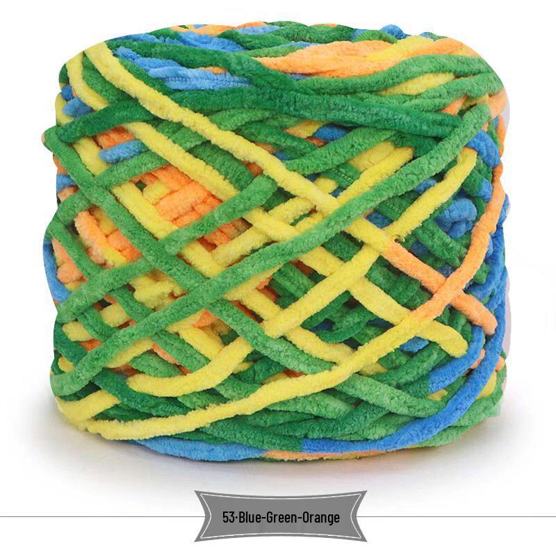3.3 Große Eiswollknäuel für handgestrickte Häkelschuhe & zum Weben von Schals - Dicke Wolle für Damen & Herren