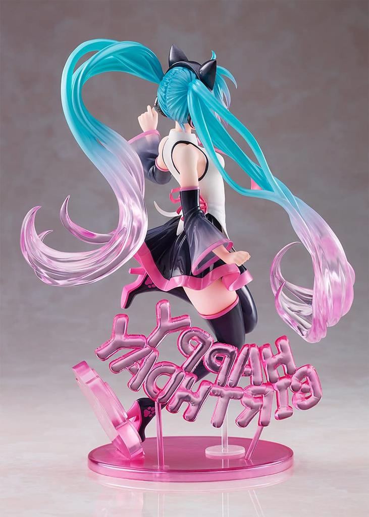 Taito Hatsune Miku Birthday 2021 AMP Figure ~Happy Cat ver.~