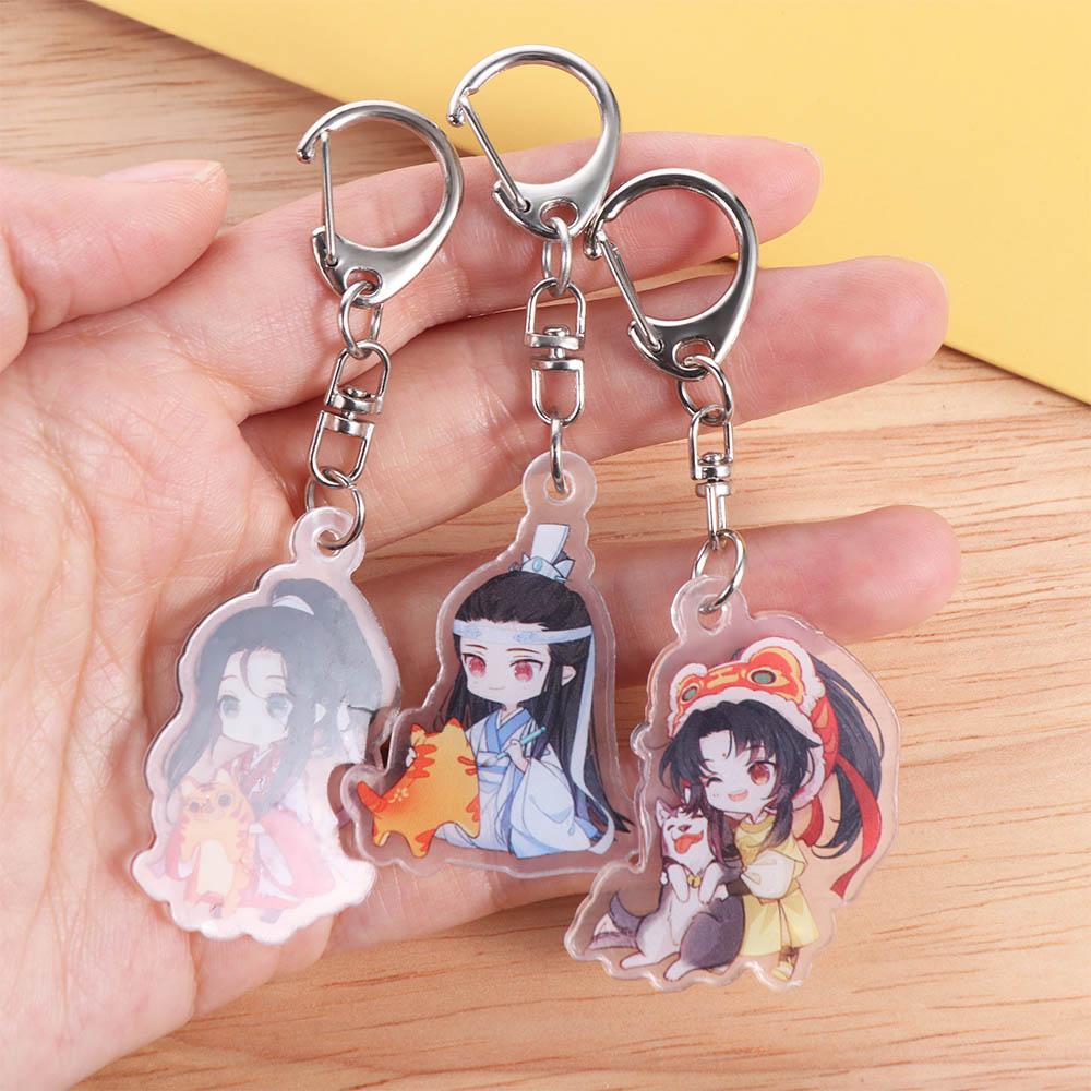 Mo Dao Zu Shi Mo Dao Zu Shi Klíčenka Wei Wuxian Kreslená postavička Akrylový přívěsek Dárek pro fanoušky