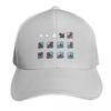 King Rolling Death Cradle Command Baseball Cap Contrast Two Tone Brim Snapback Flat Bill Strapback Dad Hat