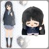 10Cm K-On! Anime Plush Toys Cute Yui Mio Ritsu Tsumugi Azusa Stuffed Chibi Doll Kawaii Toys Valentine Birthday Gifts For Girls