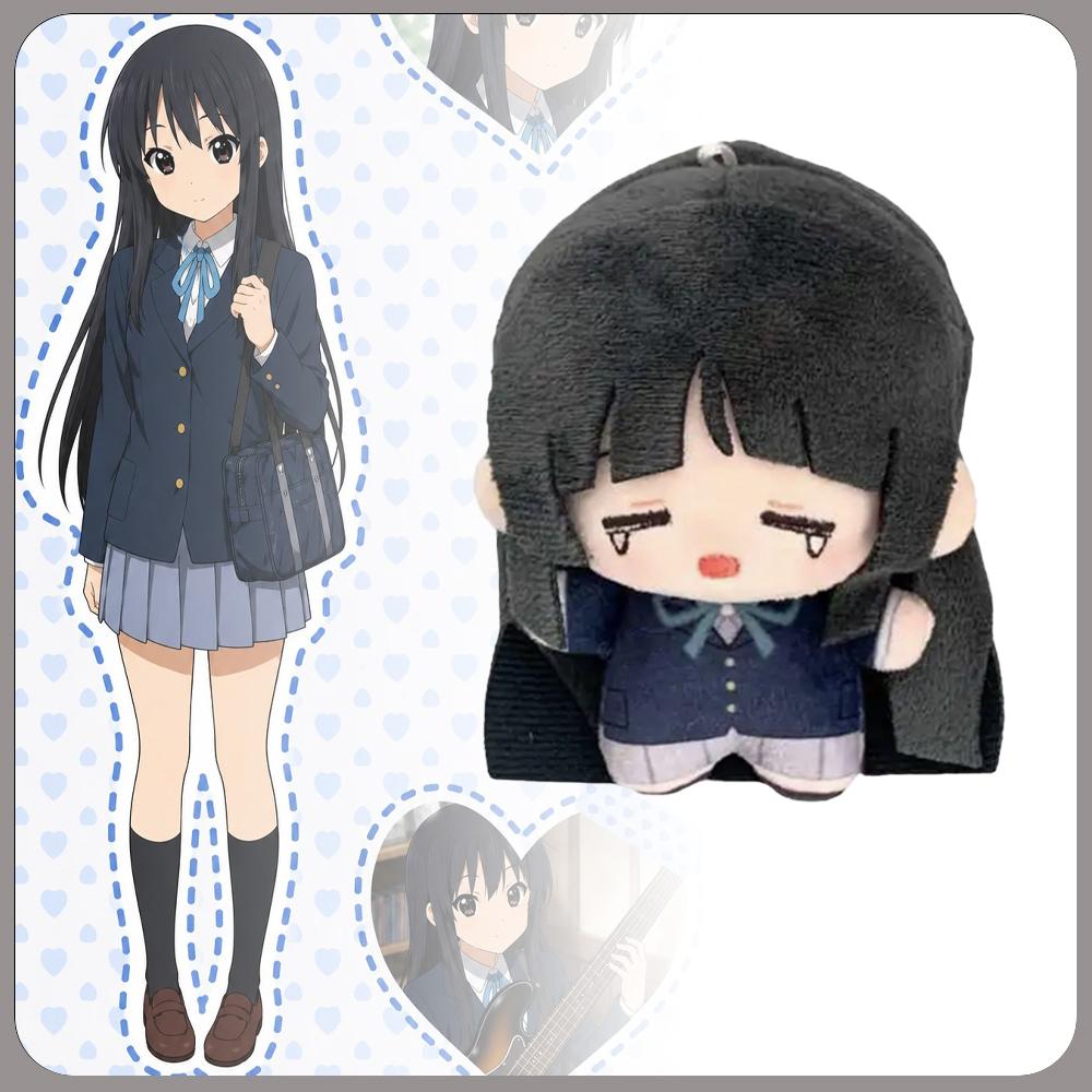 10Cm K-On! Anime Plush Toys Cute Yui Mio Ritsu Tsumugi Azusa Stuffed Chibi Doll Kawaii Toys Valentine Birthday Gifts For Girls