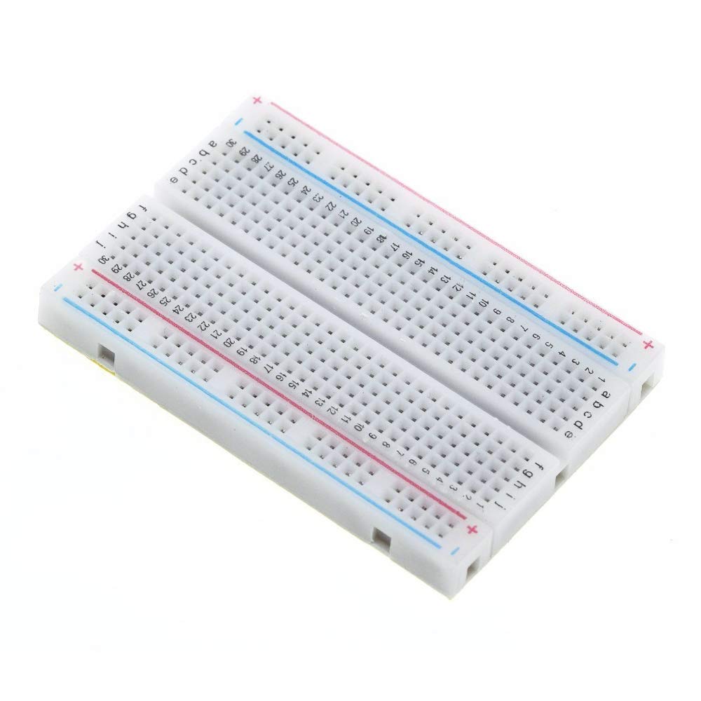 Samcos 400 Set of 400 Tie Mini Breadboard for with Adhesive Tape Breadboard, Holes, 5, Points, Arduino, Electronics,