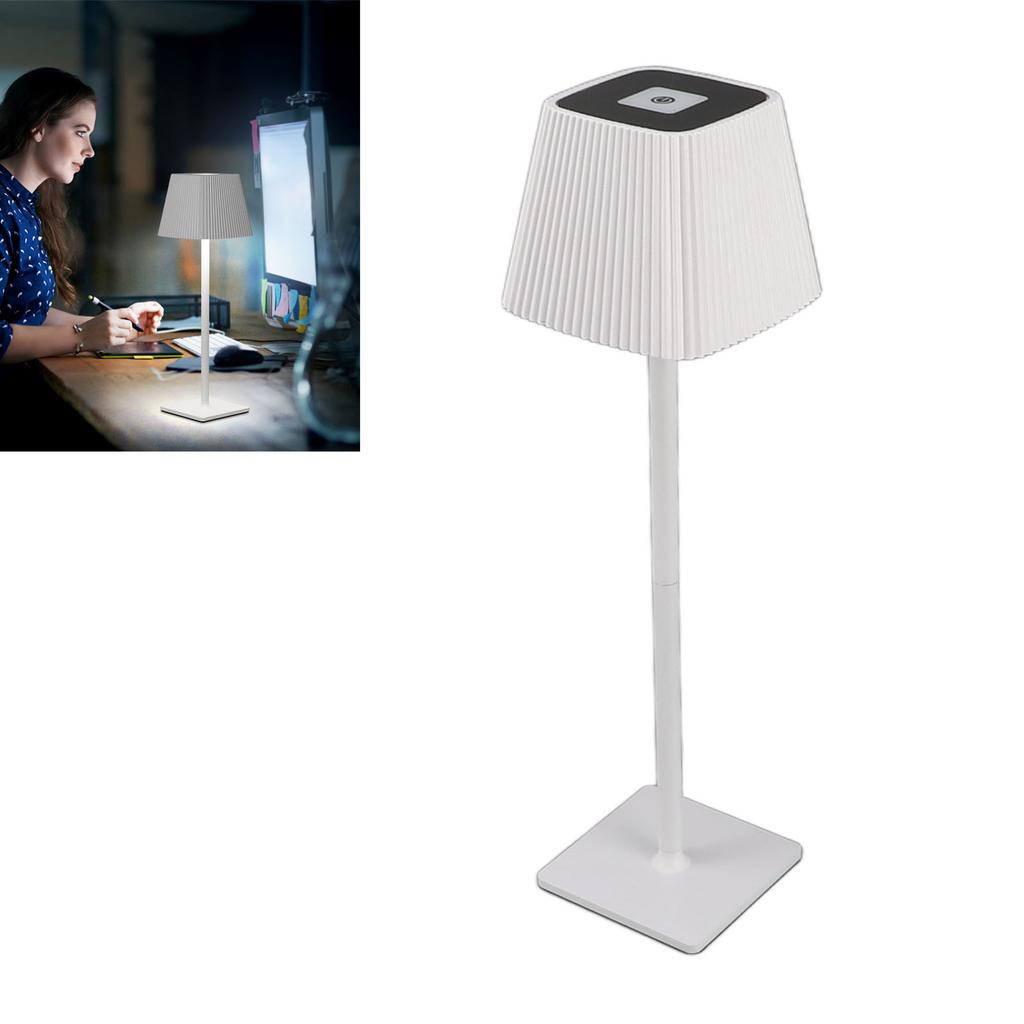 Cordless Table Lamp 3 Color Stepless Dimming 4000mAh Decorative Rechargble Desk Light for Bedroom   Cafe