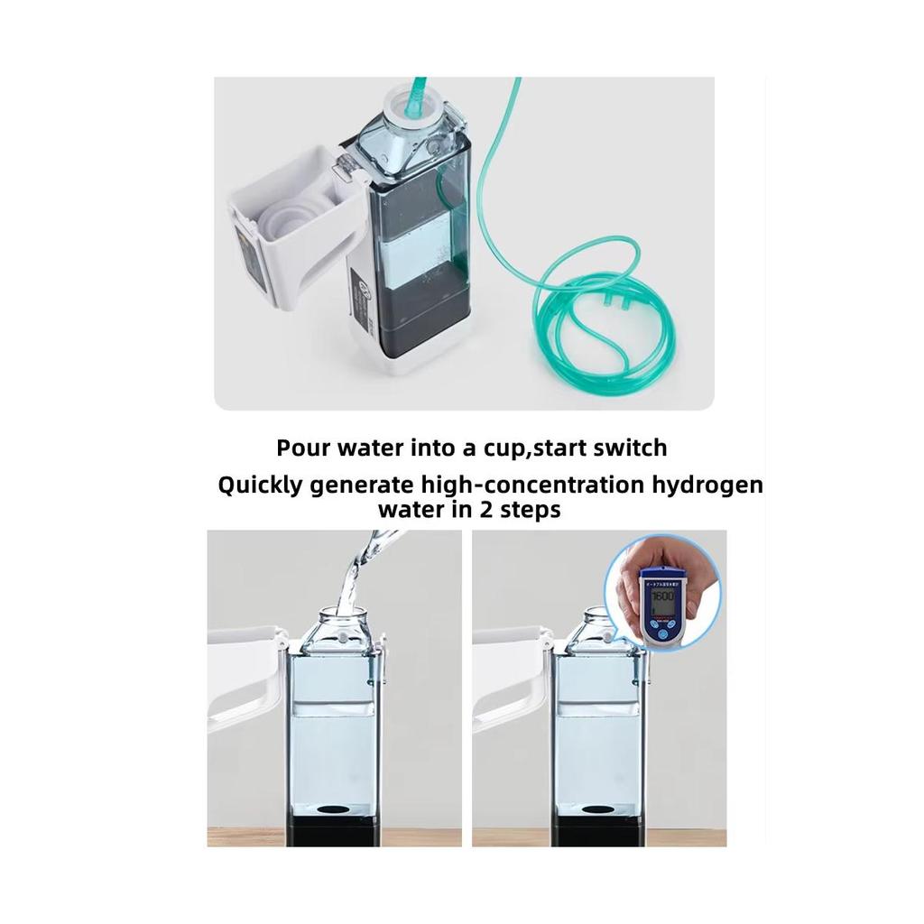 Hydrogen Generator Water Cup Filter Ionizer Maker Hydrogen-Rich Water Portable Super Antioxidants ORP Hydrogen Bottle 350ml