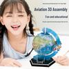 Kinder 3D Luft- und Raumfahrt Puzzle Globus: Handgefertigtes Lernspielzeug für frühes naturwissenschaftliches Lernen