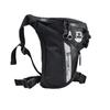 Motorcycle Leg Bag Riders - Waterproof Waist Pack Multi-Compartment Storage Compact 0.5L Capacity Black