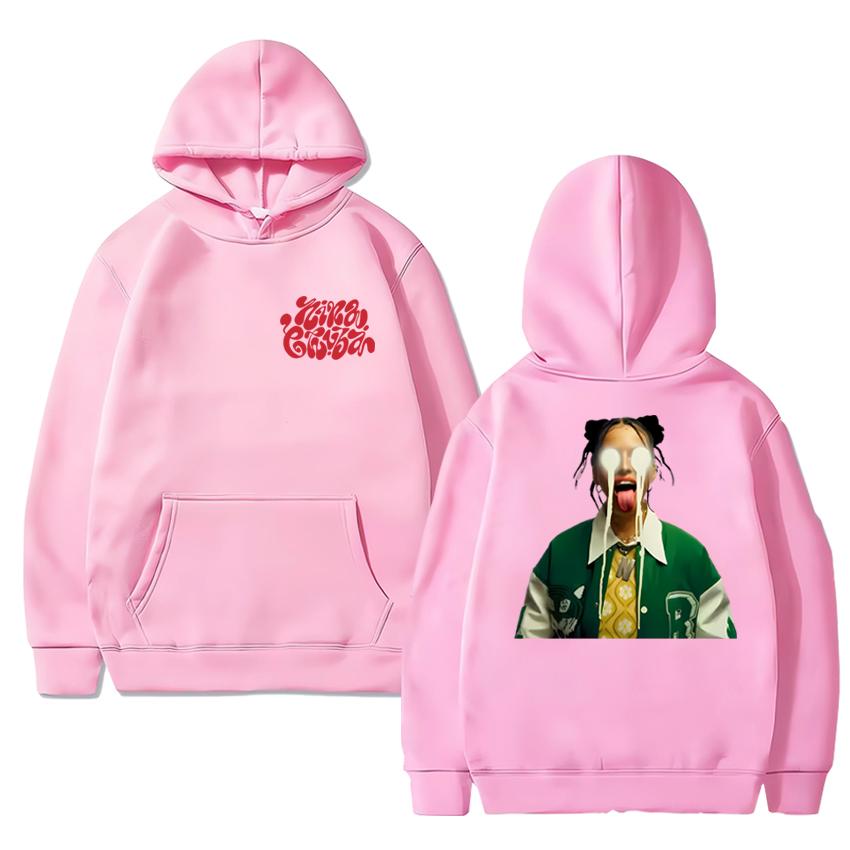 2025 Hot Singer Nina Chuba Double Sided Printed Hoodies Autumn Winter Men Women Fashion Fleece Pullover Unisex Casual Sweatshirt