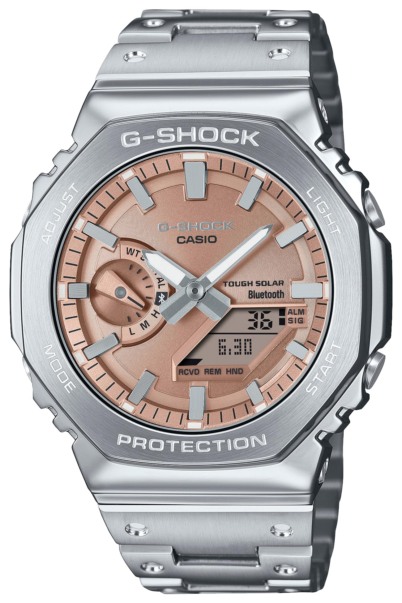 

Годинник Full Metal Bluetooth Tough Solar Silver [Casio] G-Shock [] GM-B2100AD-5AJF Чол.